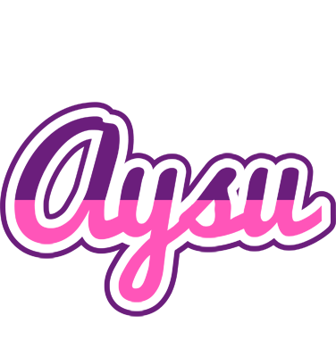 Aysu cheerful logo