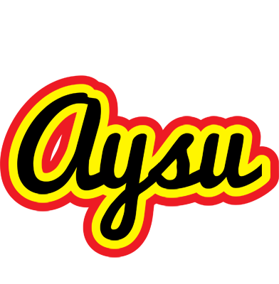 Aysu flaming logo