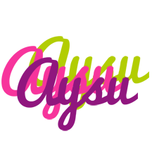 Aysu flowers logo