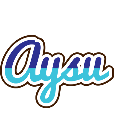 Aysu raining logo
