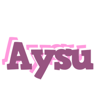 Aysu relaxing logo