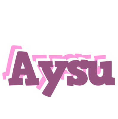 Aysu relaxing logo