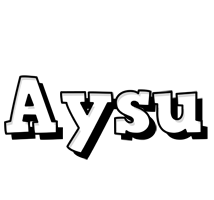 Aysu snowing logo