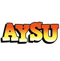 Aysu sunset logo