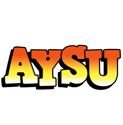 Aysu sunset logo