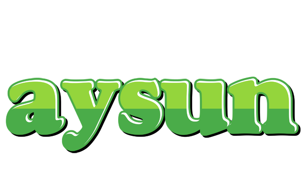 Aysun apple logo