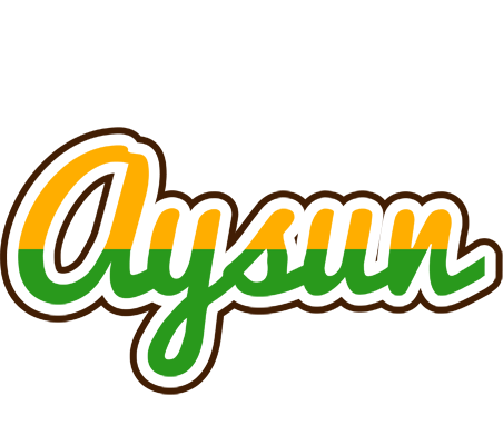 Aysun banana logo