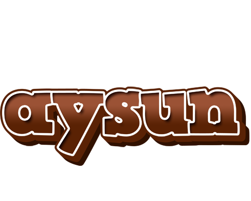 Aysun brownie logo