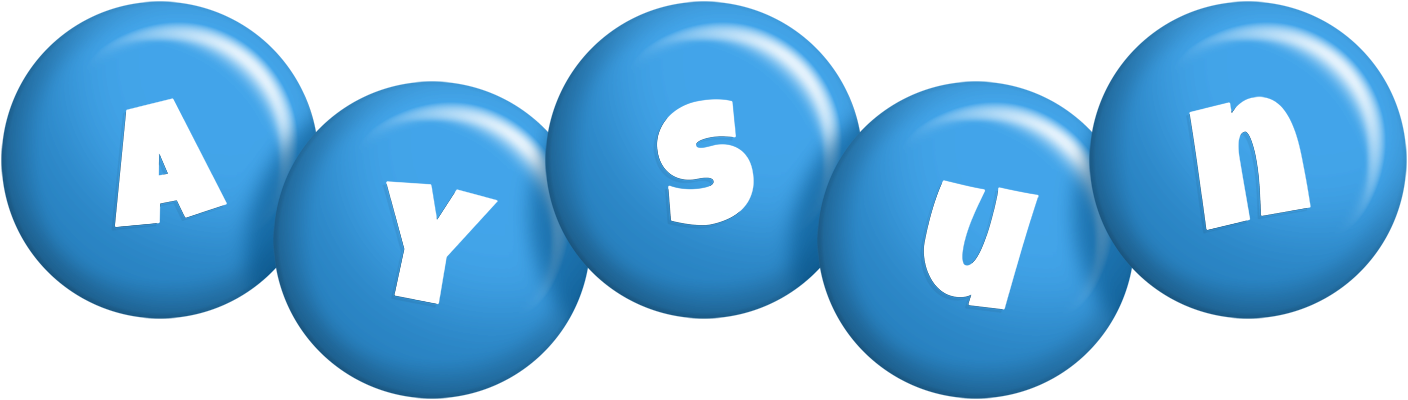 Aysun candy-blue logo