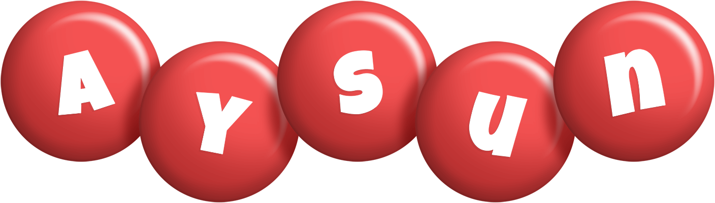 Aysun candy-red logo