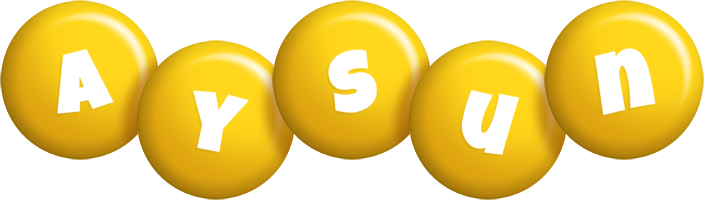 Aysun candy-yellow logo