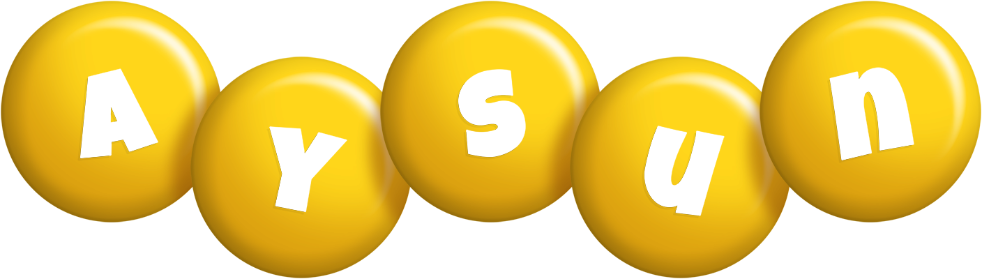 Aysun candy-yellow logo
