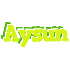 Aysun citrus logo