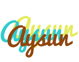 Aysun cupcake logo