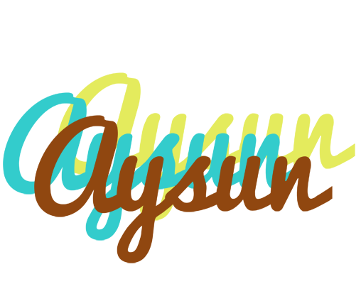 Aysun cupcake logo