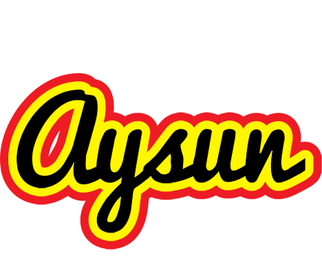 Aysun flaming logo