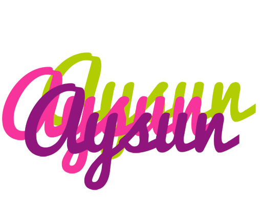 Aysun flowers logo