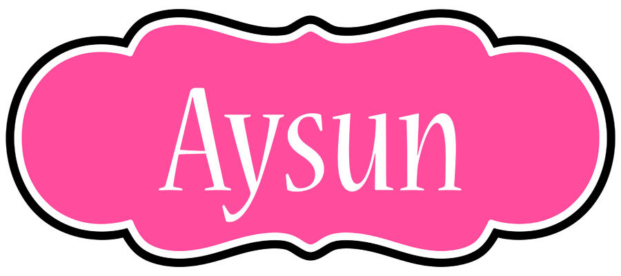 Aysun invitation logo