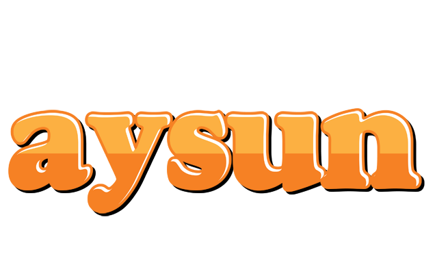 Aysun orange logo