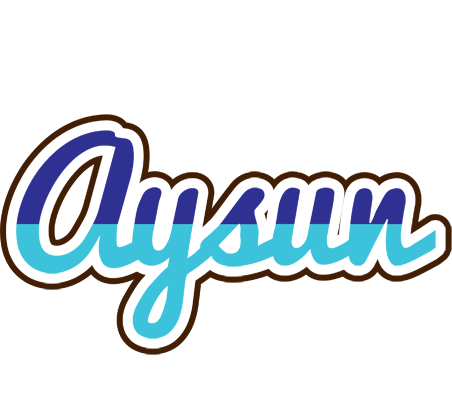 Aysun raining logo