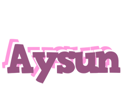 Aysun relaxing logo