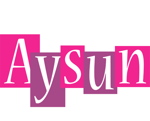 Aysun whine logo