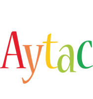 Aytac birthday logo