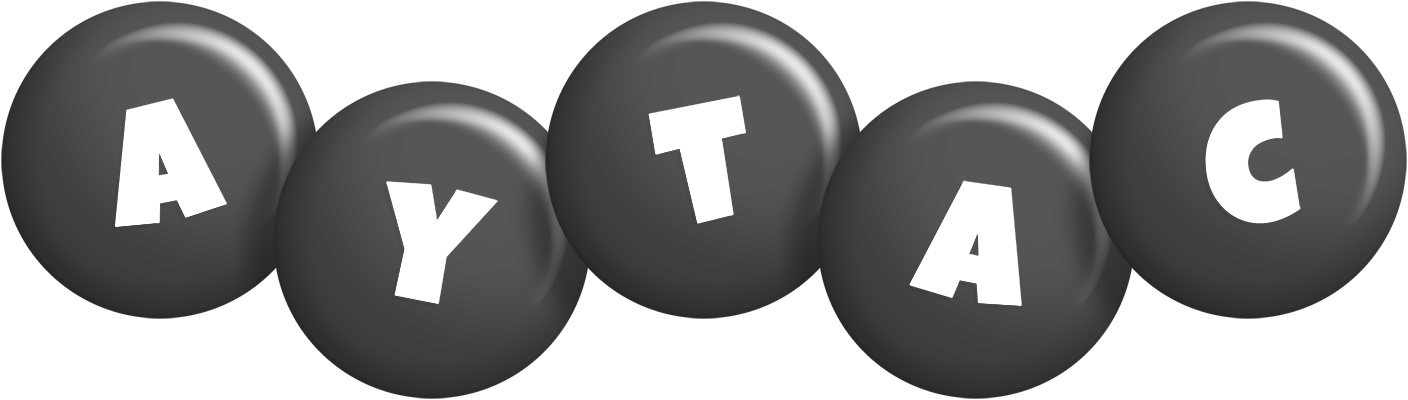 Aytac candy-black logo