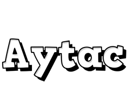 Aytac snowing logo