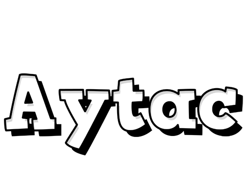 Aytac snowing logo