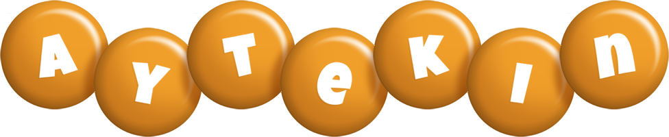 Aytekin candy-orange logo