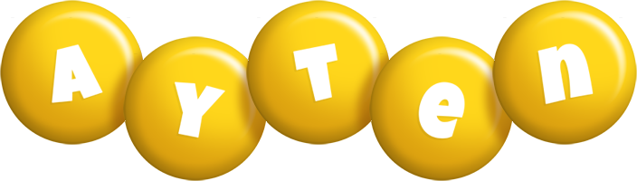 Ayten candy-yellow logo