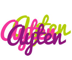 Ayten flowers logo