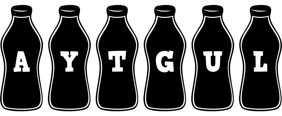 Aytgul bottle logo