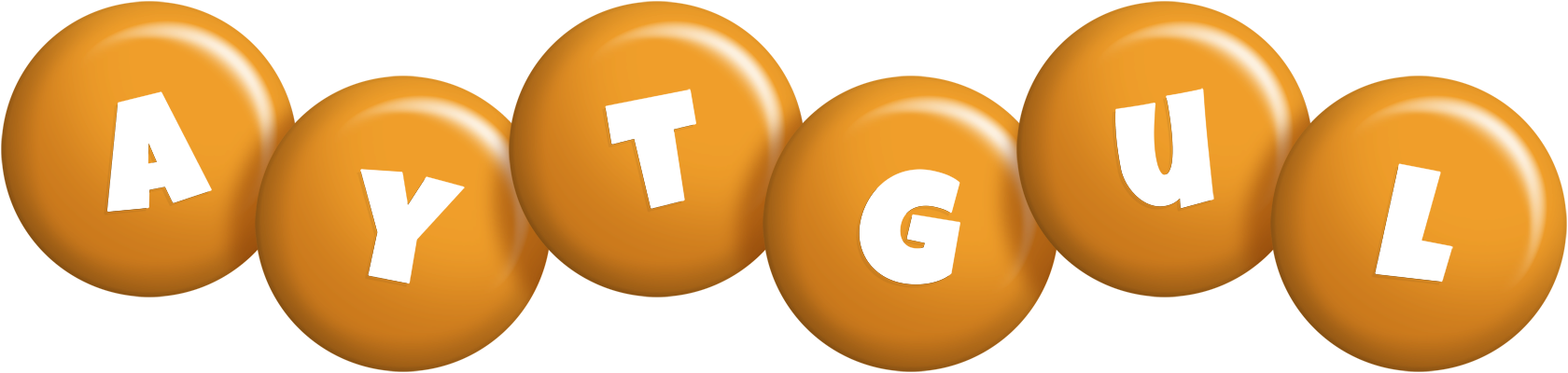 Aytgul candy-orange logo
