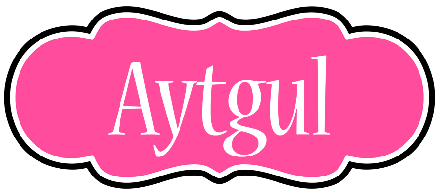 Aytgul invitation logo