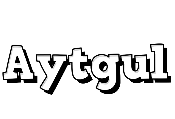Aytgul snowing logo