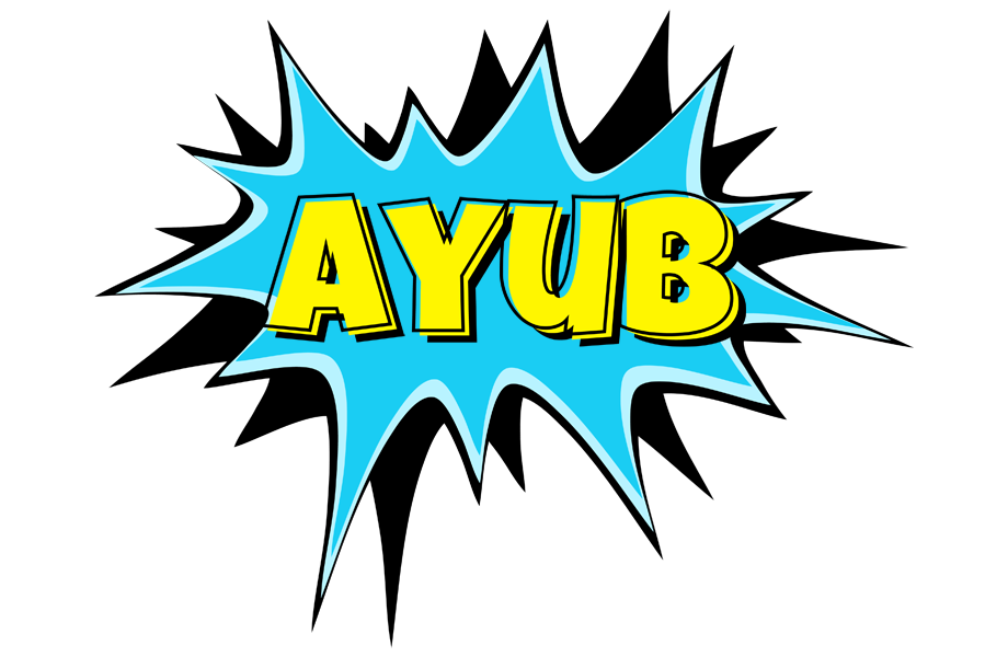 Ayub amazing logo