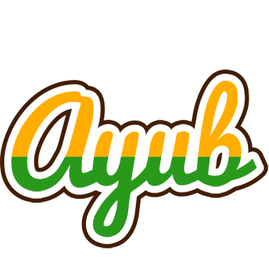 Ayub banana logo