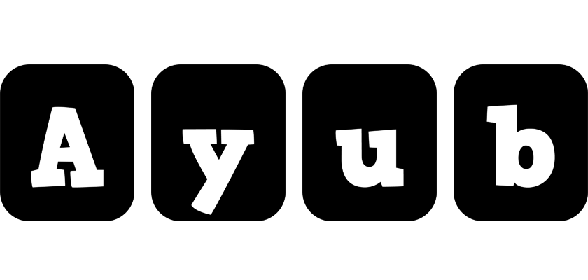 Ayub box logo