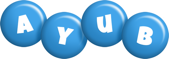 Ayub candy-blue logo