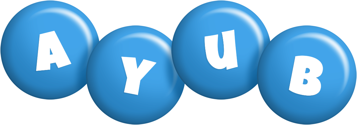 Ayub candy-blue logo