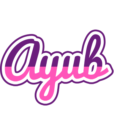 Ayub cheerful logo