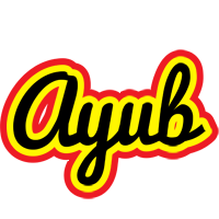 Ayub flaming logo