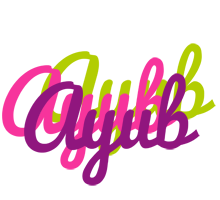 Ayub flowers logo