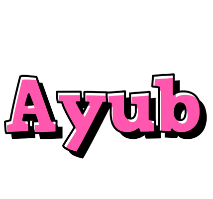 Ayub girlish logo
