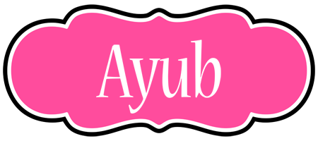 Ayub invitation logo