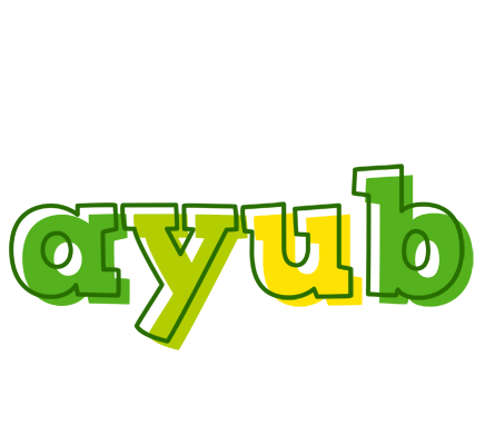 Ayub juice logo