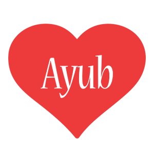 Ayub love logo