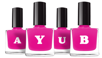 Ayub nails logo